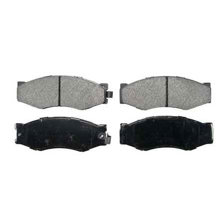 Wagner Brakes Semi-Met Disc Pad Set, Zx266A ZX266A